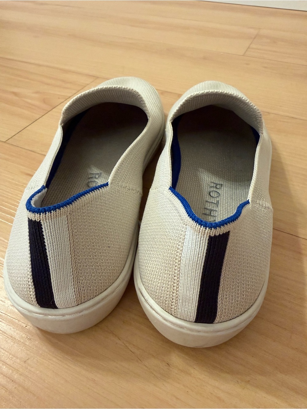 Rothy’s Slip-On Sneakers in Sand - Picture 3 of 6